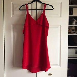 Red mini dress Urban Outfitters